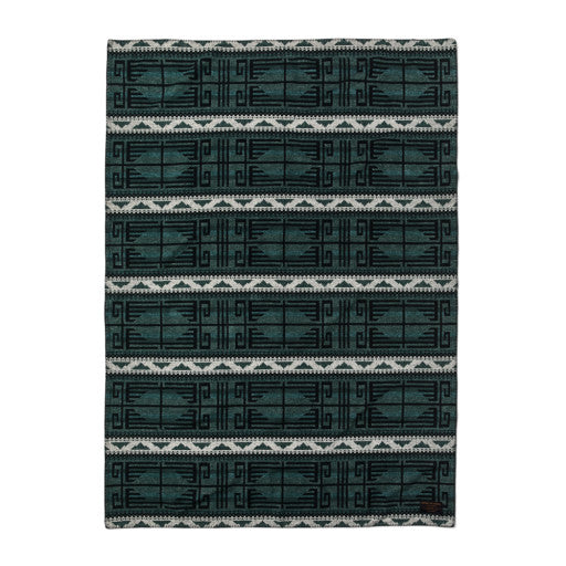 Filson Fire Mountain Blanket black / green / granite front