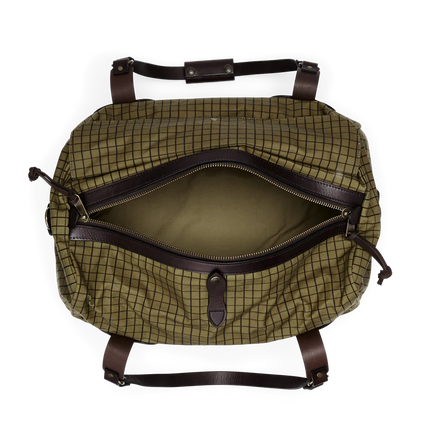 LIMITED EDITION - Filson Medium Oil Finish Tin Cloth Duffle Bag | Fad Way Green upper