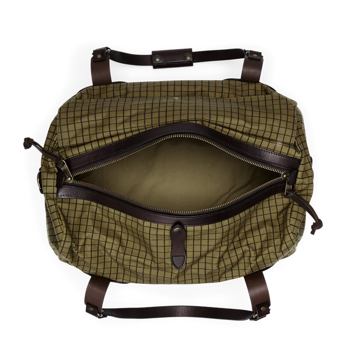 LIMITED EDITION - Filson Medium Oil Finish Tin Cloth Duffle Bag | Fad Way Green upper