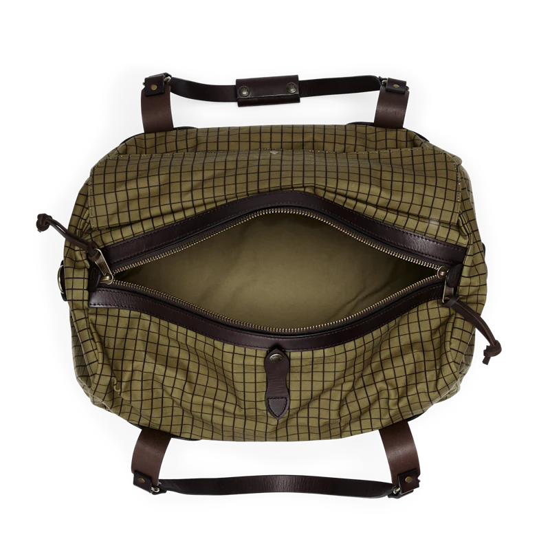 LIMITED EDITION - Filson Medium Oil Finish Tin Cloth Duffle Bag | Fad Way Green upper
