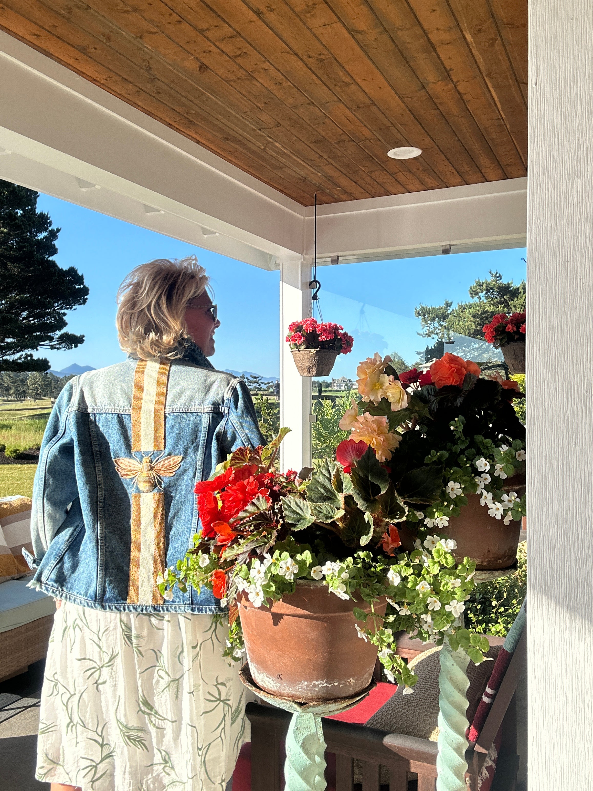 The 3D Queen Bee Denim Jacket