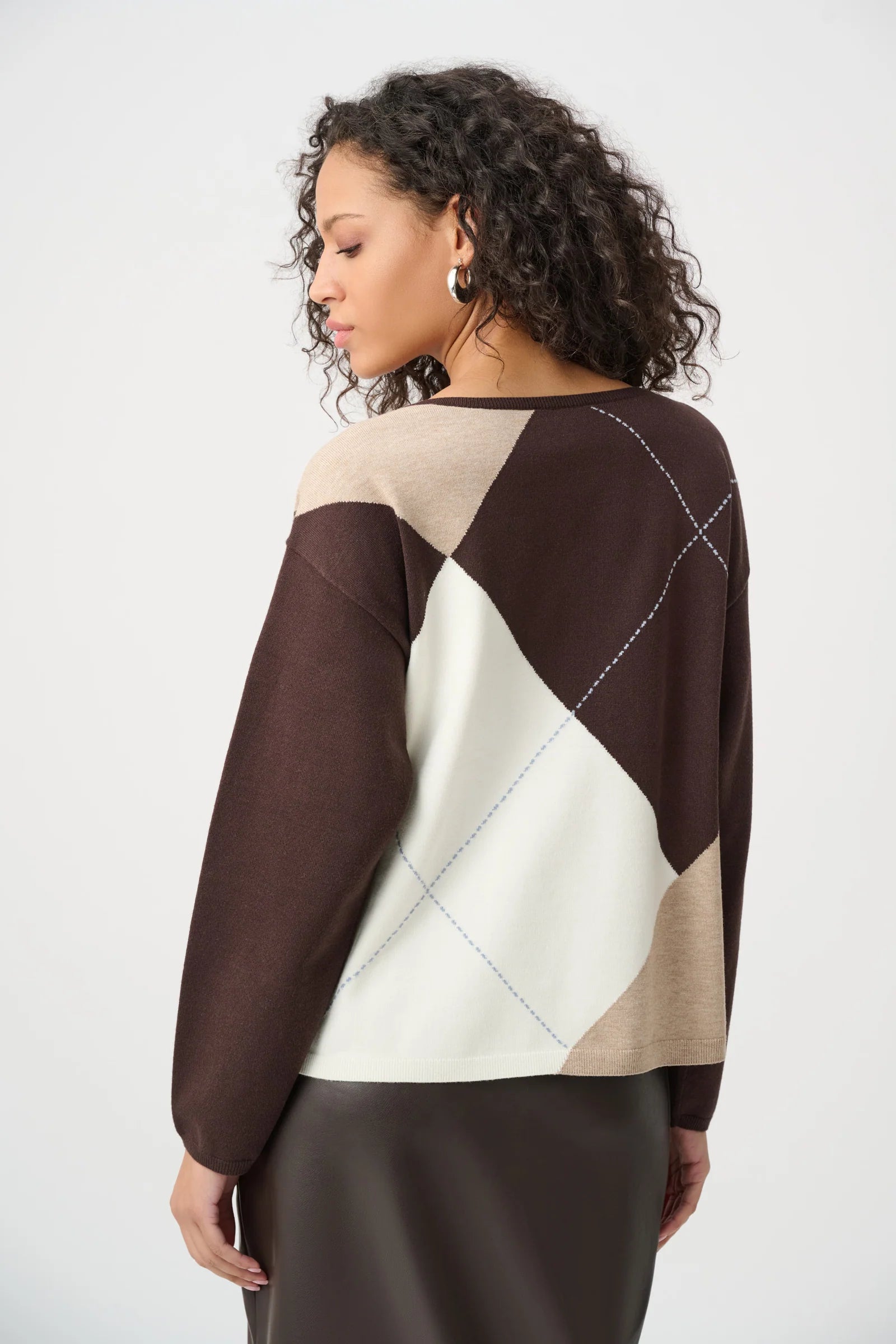 Classic Argyle Crewneck Sweater