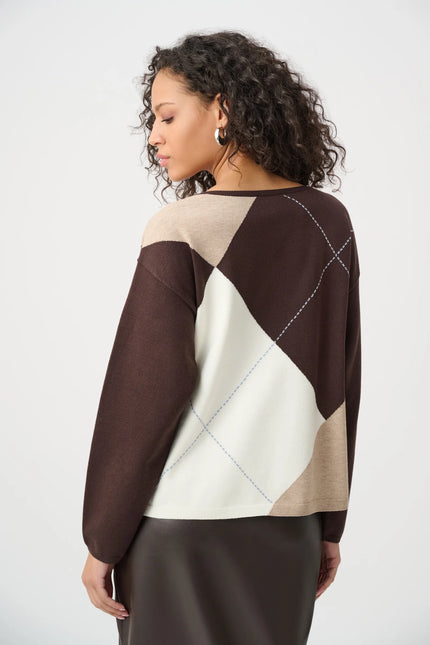 Classic Argyle Crewneck Sweater