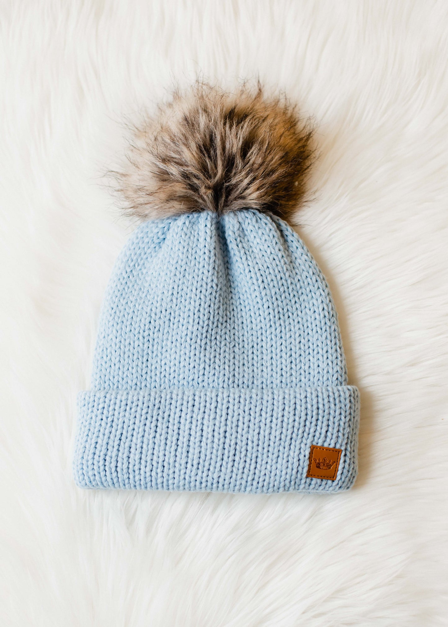 Muted Olive Cable Knit Pom Hat | Olive