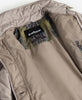 Barbour Tummel Quilt Jacket tag with tartan details