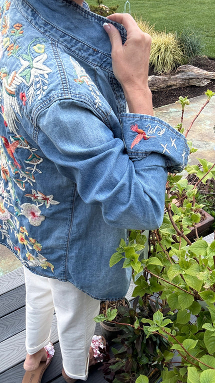 Coastal Hummingbird Shirt X  RachelleM
