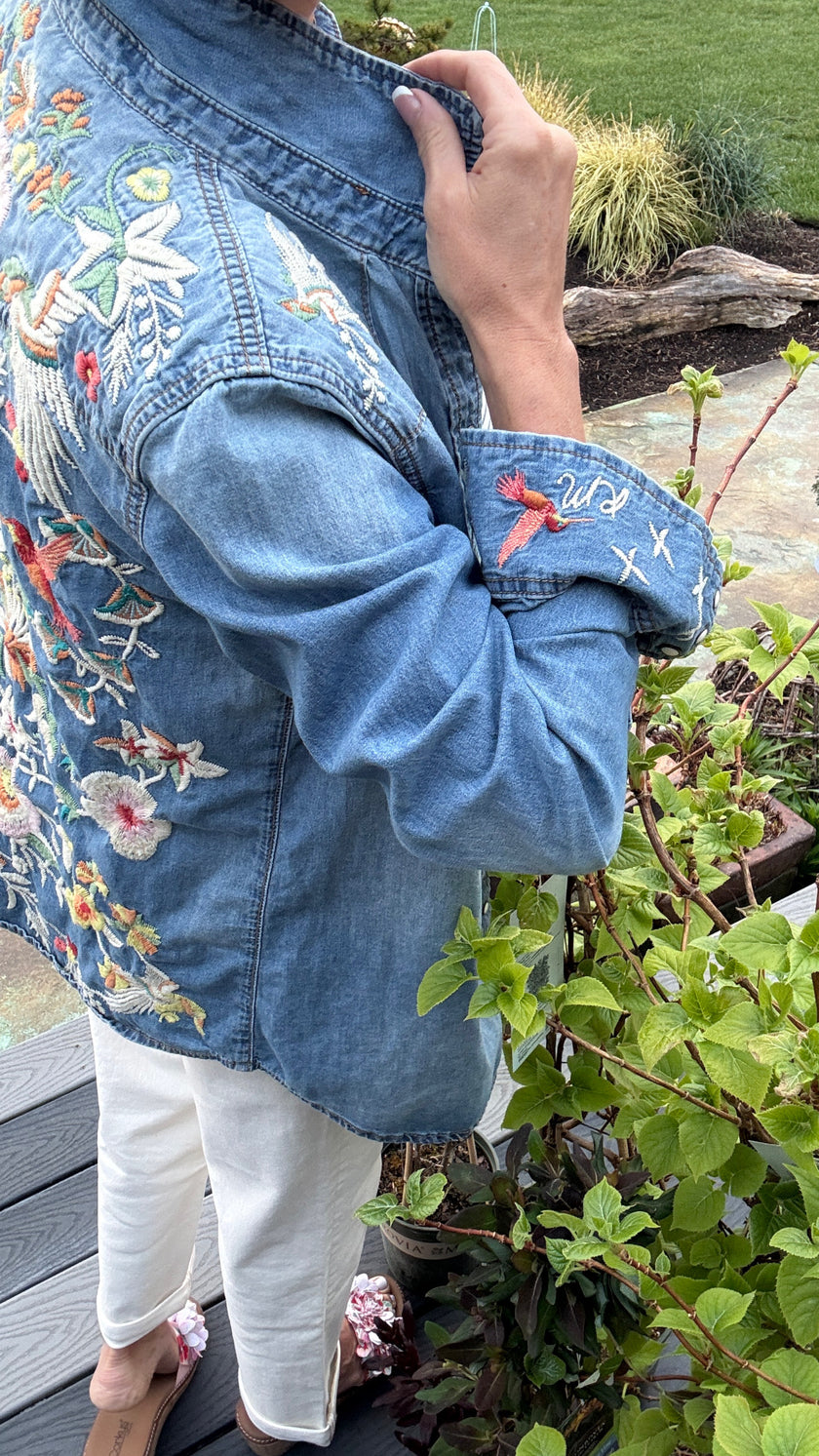 Coastal Hummingbird Shirt X  RachelleM
