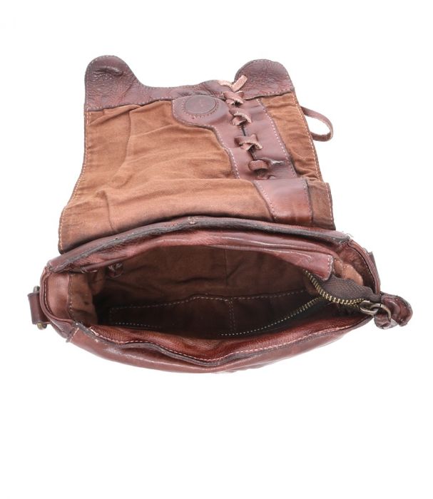 Bed|Stu Buffy Rustic Cross Body - Teak Dip Dye inside