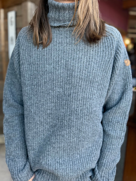 Fjallraven Vik Men's Sweater | 020-999 Grey Melange