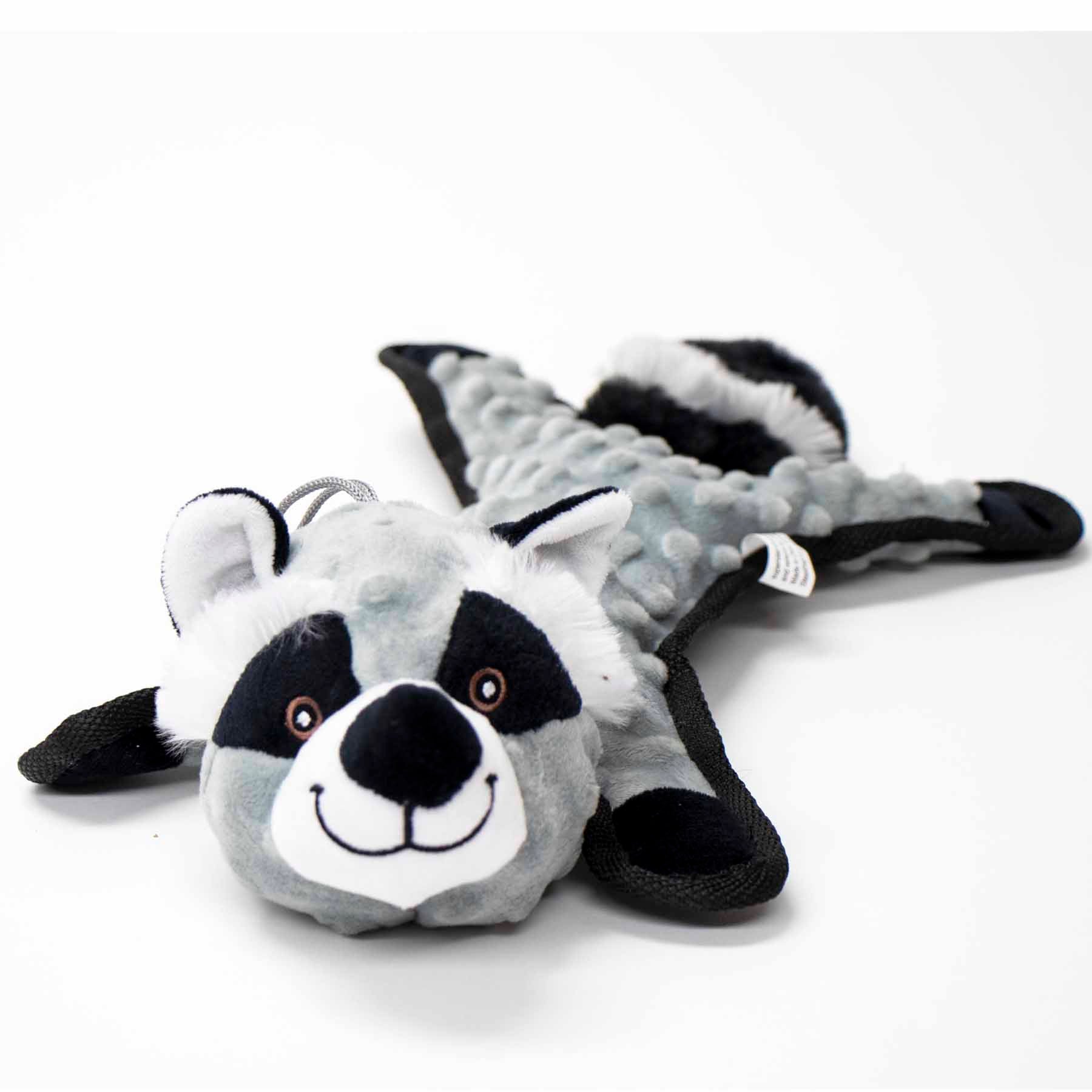 Steel Dog Dog Toy - Bumpy Raccoon