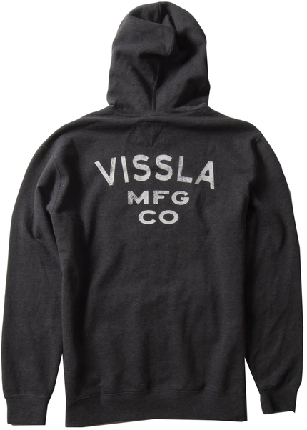 Vissla Coastal Eco PO Hoodie - Black Heather II back