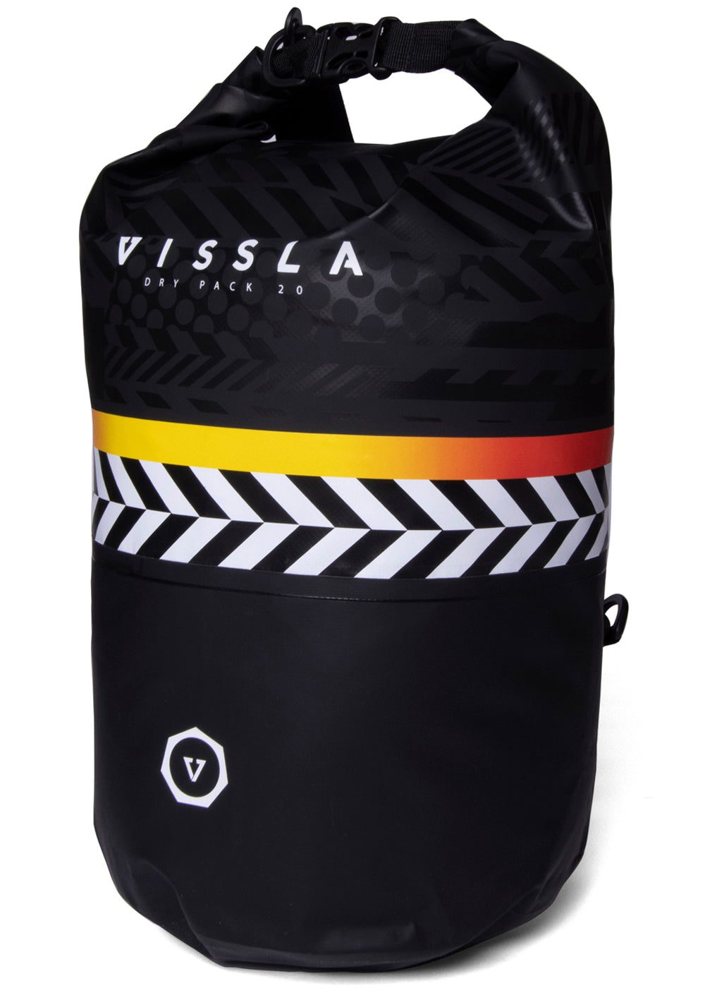 Vissla 7 Seas Dry Pack 20L - Black profile 2