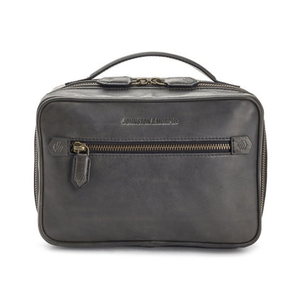 RHODES TRAVEL KIT Black Full Grain