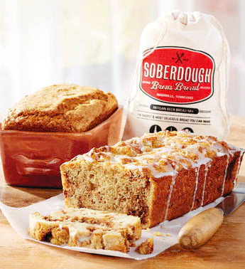 Soberdough Brew Bread | Apple Fritter bread