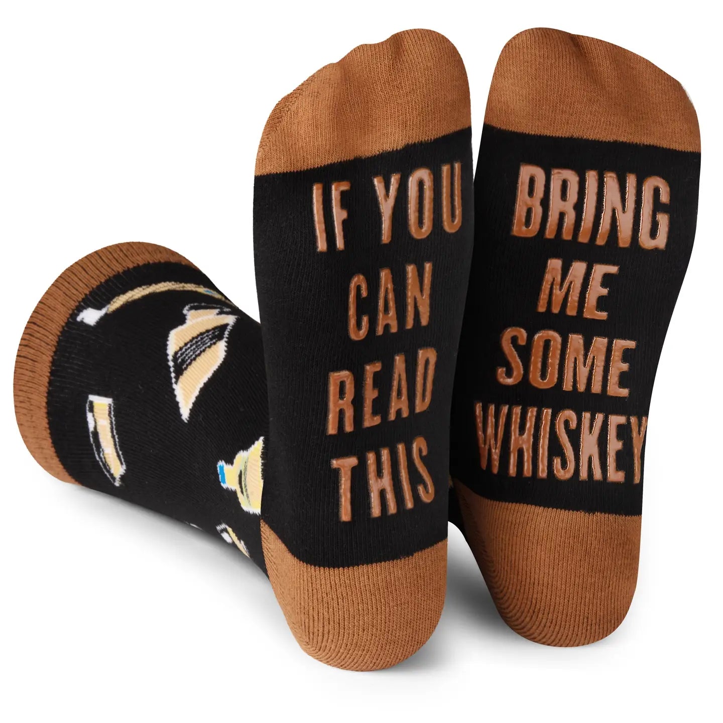 Fun Saying Socks bring me some whiskey feet