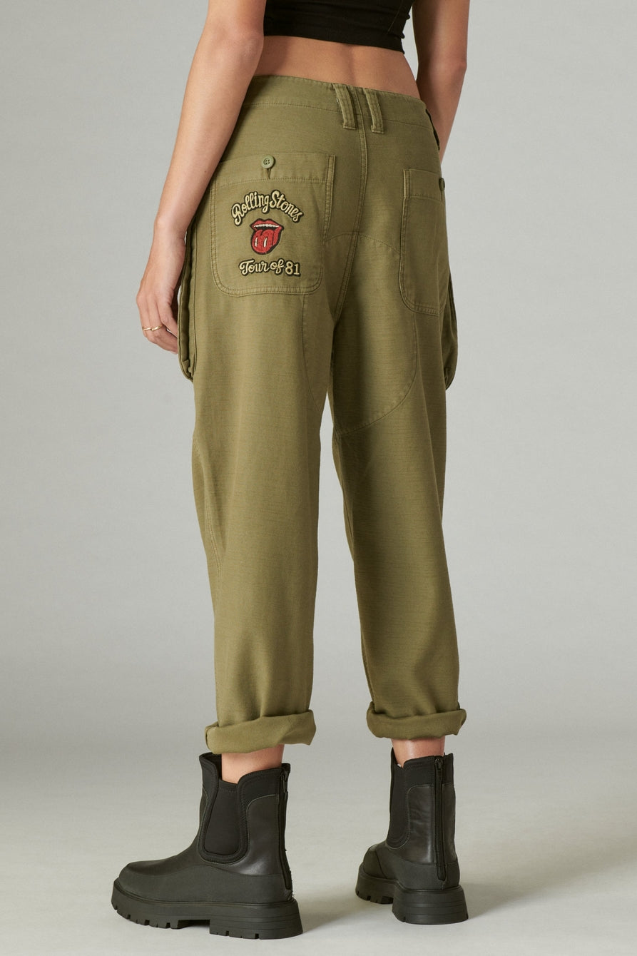 Lucky Brand Rolling Stones Utility Pant | Olive