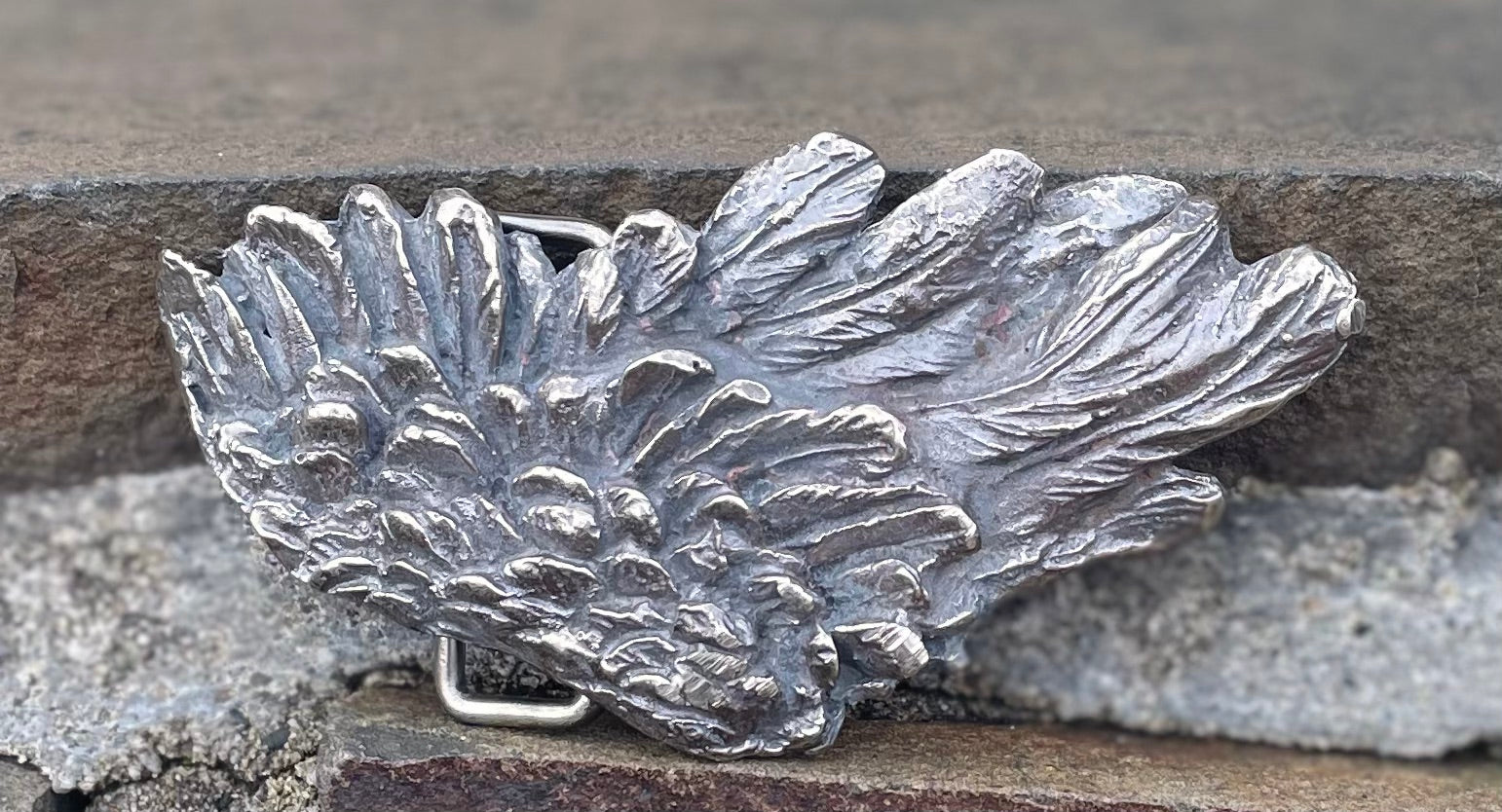Paula Carvahlo Angel Wing Belt Buckle