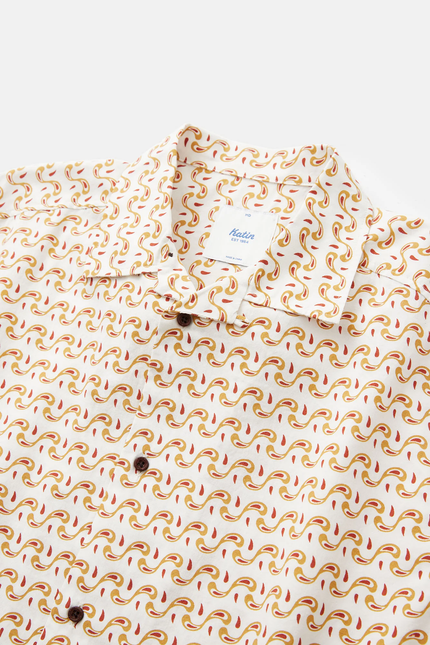 Katin Lucid Men's Shirt |Vintage White closeup