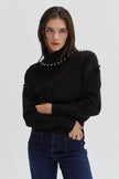 Rowan Contrast Stitch Sweater Top