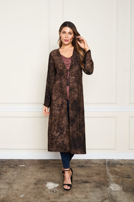FLOCKED ITY KIMONO