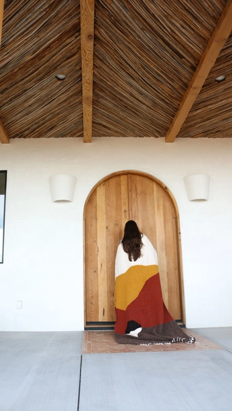 Tribe & True California Blanket - Death Valley model