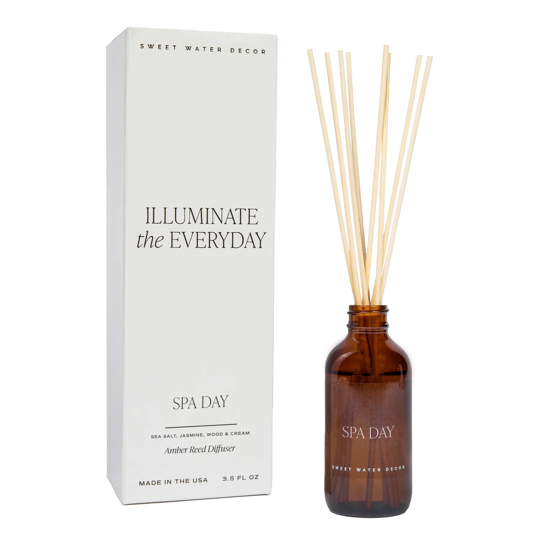 Sweet Water Decor Amber Reed Diffuser - Spa Day
