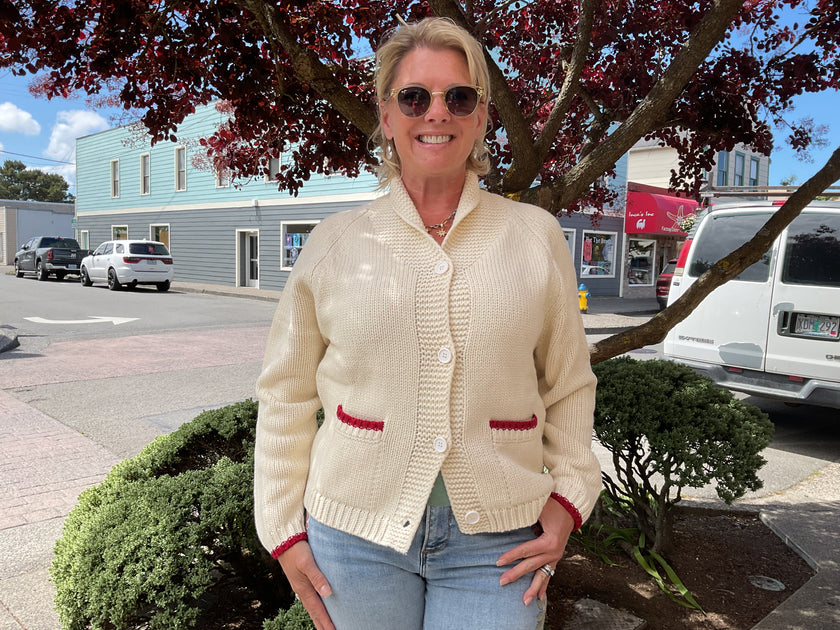 Varsity Chunky Lobster Cardigan