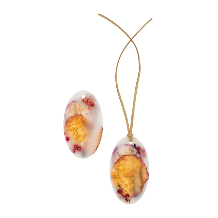 Oval Botanical Sachet | Apricot Rose