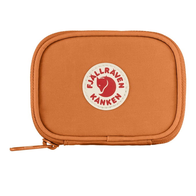 Fjallraven Kanken Card Wallet | 206-Spicy Orange (Front)