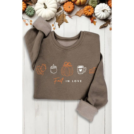 Fall In Love Mineral Sweatshirts