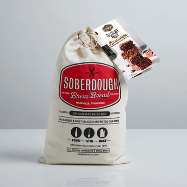 Soberdough Brew Bread | Chocolate Stout Brewnies