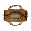 Tin Cloth Medium Duffle Bag Dark Tan One Size inside