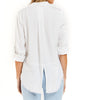 Riley Button Down Shirt | White back