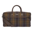 Barbour Tartan & Leather Holdall Classic Tartan One Size front