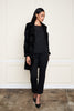 LADIES' LONG COAT W/ EMBROIDERY