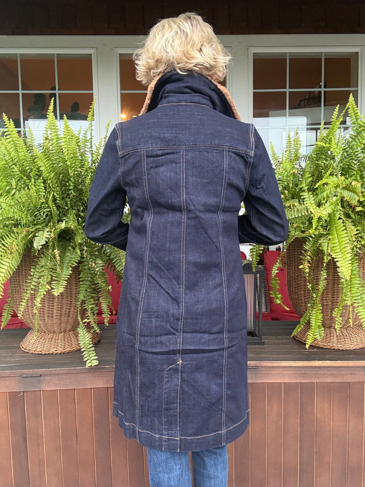 Gwen Sherpa Trimmed Jacket