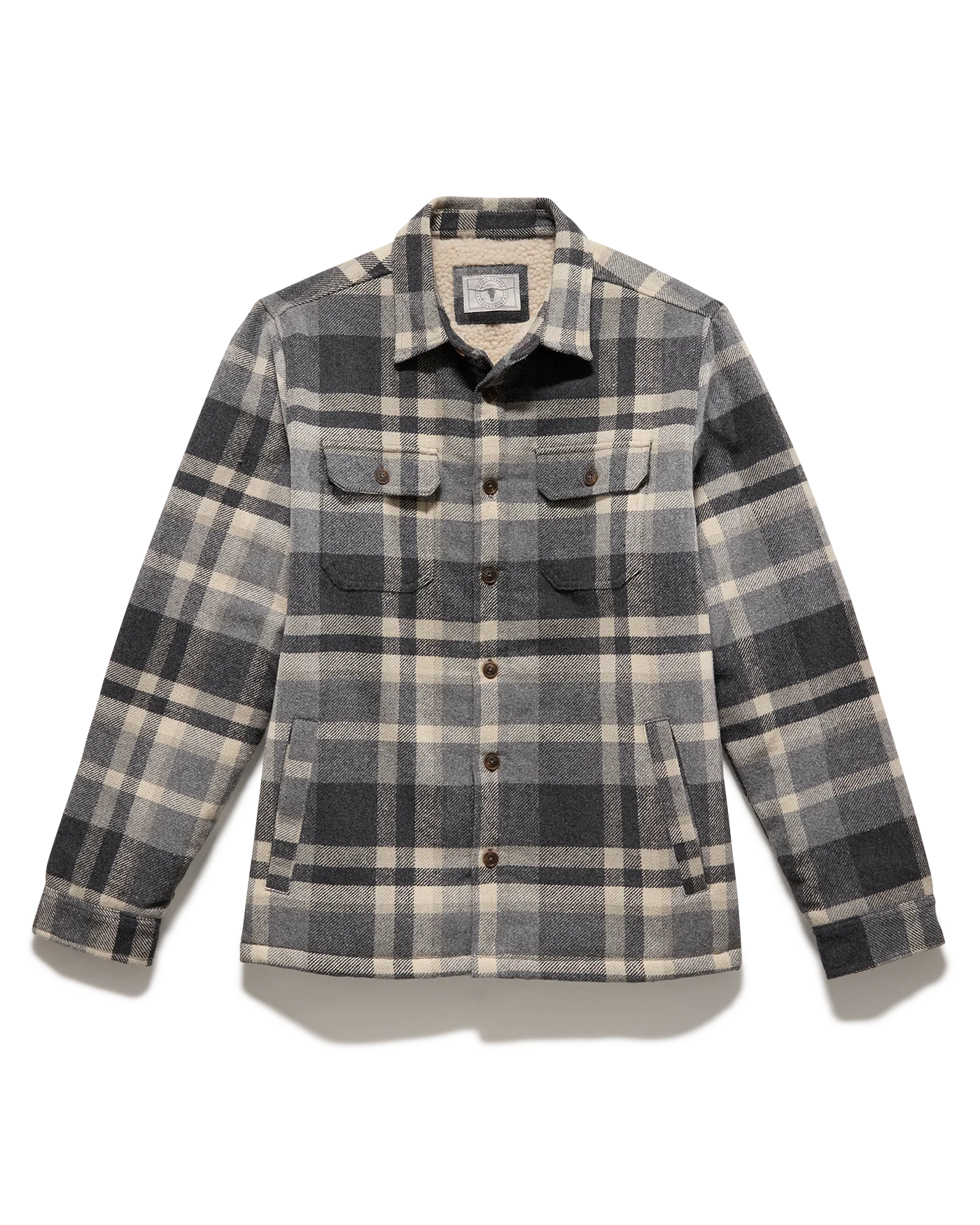 VANCEBURG SHERPA LINED SHIRT JACKET