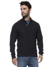 Denver 1/4 Cooling Button Mock Neck Sweater