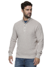 Denver 1/4 Cooling Button Mock Neck Sweater