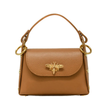  Callie Italian Leather Mini Handbag camel