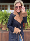 Gwen Sherpa Trimmed Jacket