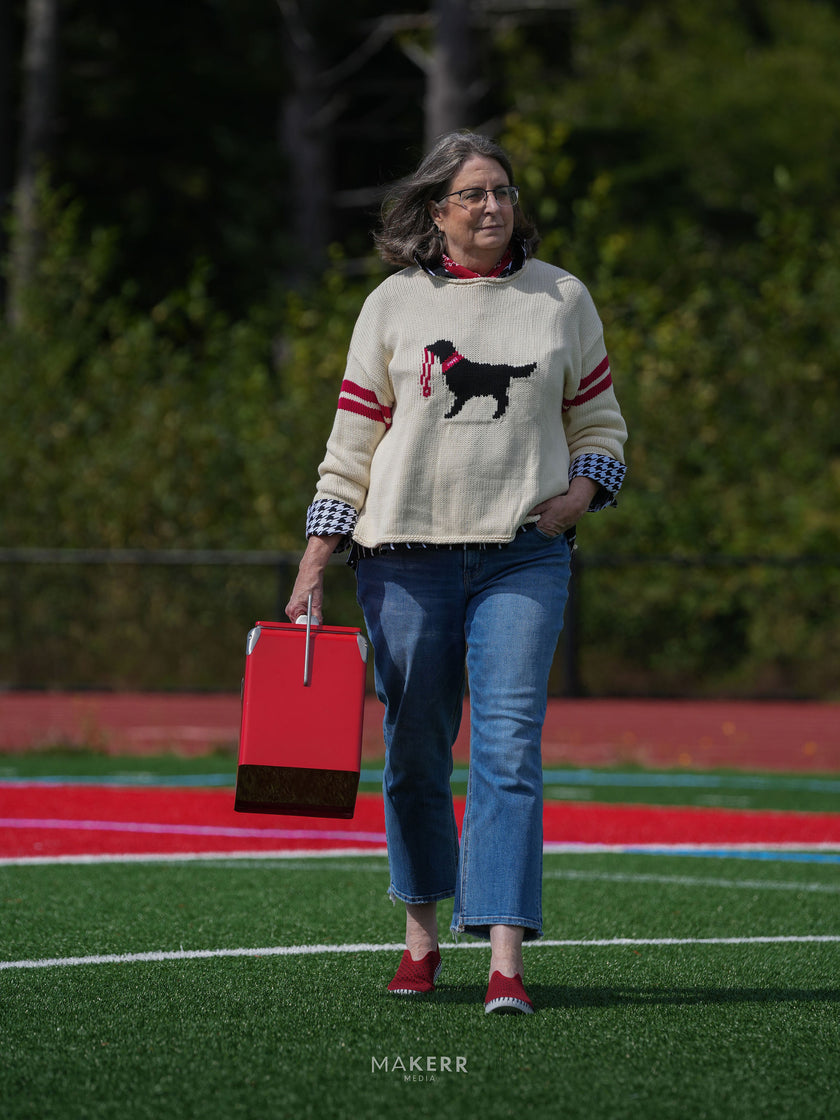 Good Boy Arm Stripe Sweater