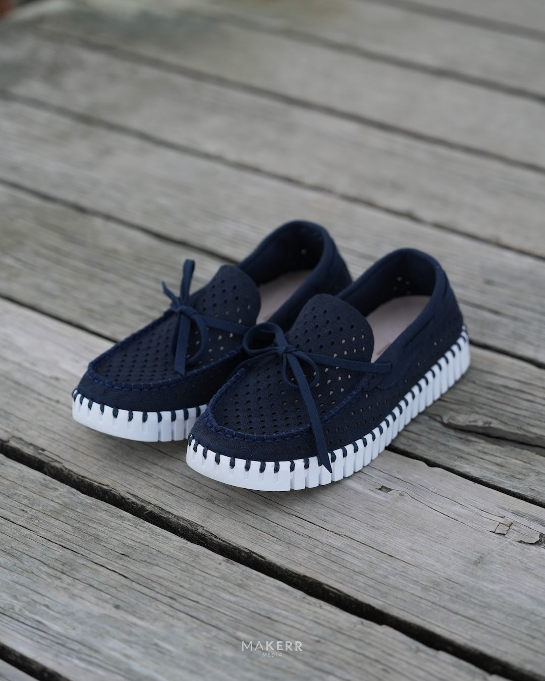 Ilse Jacobsen Tulip 3074 Boat Shoe Dark Indigo