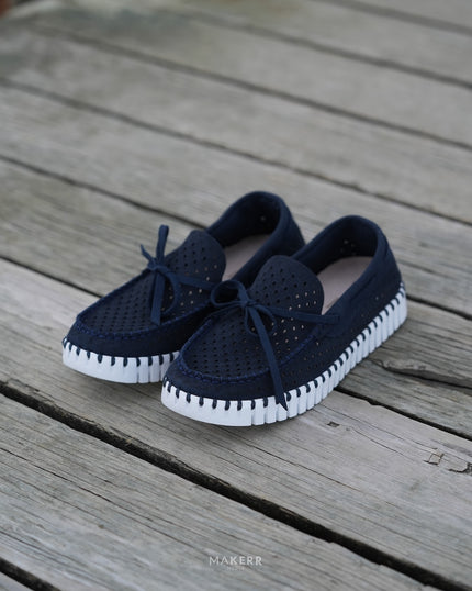 Ilse Jacobsen Tulip 3074 Boat Shoe Dark Indigo
