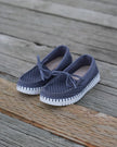 Ilse Jacobsen Tulip 3074 Boat Shoe Grey Blue