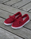 Ilse Jacobsen Tulip 3074 Boat Shoe Deep Red