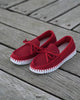 Ilse Jacobsen Tulip 3074 Boat Shoe Deep Red