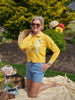 Kim High Rise Floral EMB Shorts
