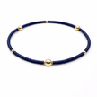 Erin Gray Waterproof Game Day Bracelet Navy and Gold