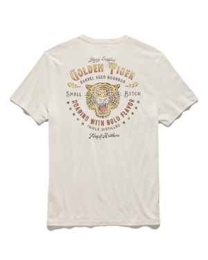 Golden Tiger Barrel Aged Bourbon SS Slub tee